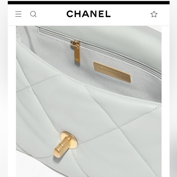 NWT CHANEL 19 HANDBAG AUTHENTIC - Picture 6 of 7